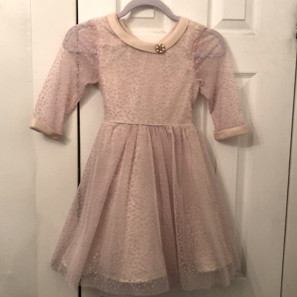Girls Shimmery Party Dress